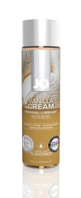 Змазка на водній основі JO H2O — Vanilla Cream (120 мл) без цукру, рослинний гліцерин sexstyle