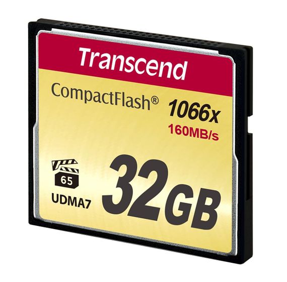 Карта памяти Transcend 32GB CF 1066X (TS32GCF1000) | Зображення 1