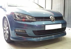 Передня Lip накладка DPT (чорний глянець) для Volkswagen Golf 7/E-Golf