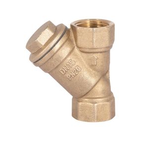 Фільтр косий Icma No50 грубого очищення 1/2" латунний