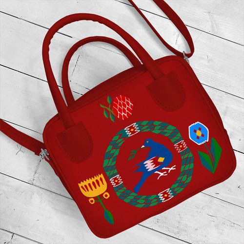 Сумка жіноча Kitto Під крилом 25x20x9 см (SKI_24U001_KR)