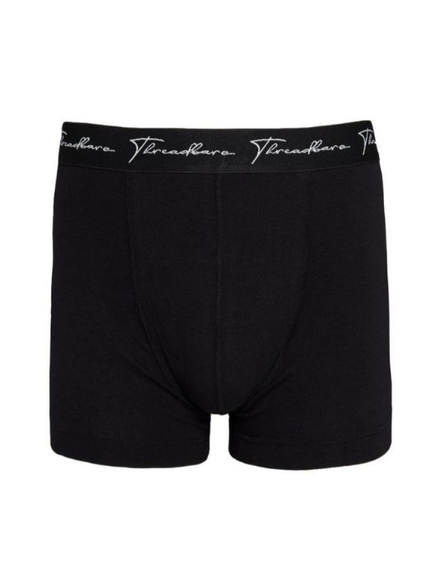 Набір чоловічих анатомічних трусів боксерів Threadbare Black Hipster  Boxers 3 шт в наборі | Зображення 1