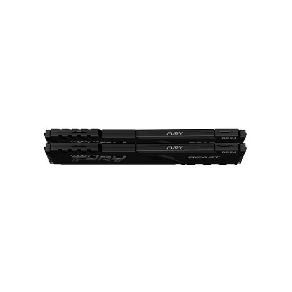Модуль пам'яті для комп'ютера DDR4 32GB (2x16GB) 3200 MHz Fury Beast Black Kingston Fury (ex.HyperX) (KF432C16BBK2/32) | Зображення 1