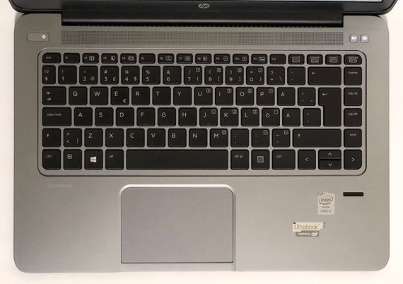 Ультрабук Б-клас HP EliteBook Folio 1040 G1 / 14" (1600x900) IPS / Intel Core i5-4210U (2 (4) ядра по 1.7 - 2.7 GHz) / 4 GB DDR3 / 128 GB SSD / Intel HD Graphics 4400 / WebCam / Win 10 Pro б/в | Зображення 7