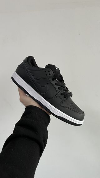 Кросівки зимові низькі Dunk Low Black White Хутро  , В'єтнам зима 0281 42 26,5 | Зображення 2