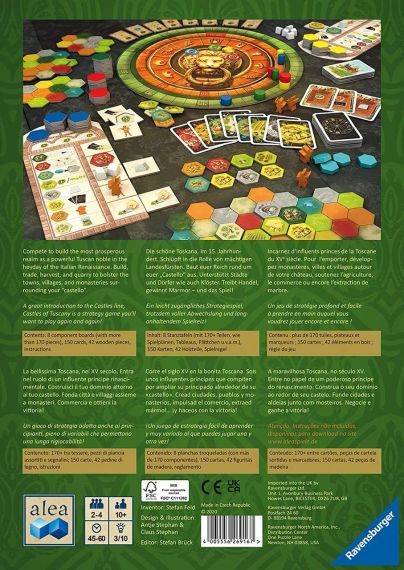 Настольная игра The Castles of Tuscany (Замки Тосканы) | Зображення 4