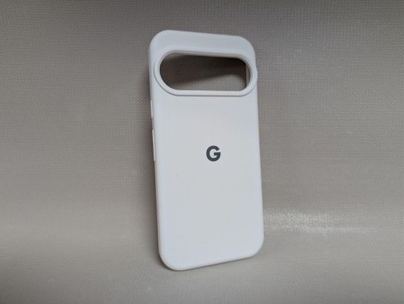 Чохол для Google Pixel 10 / Гугл Піксель 10, Lakshmi, з логотипом, м'який, протиударний, софт тач, білий