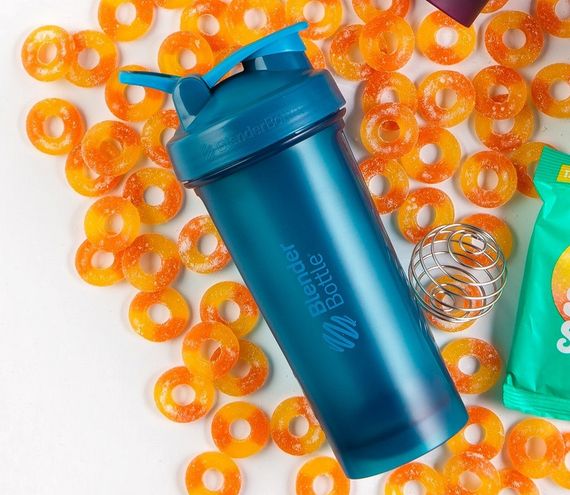 Шейкер спортивний BlenderBottle Pro45 1270ml Ocean Blue (Original) | Зображення 4