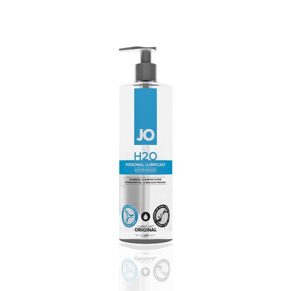Смазка на водной основе JO H2O ORIGINAL (480 мл) маслянистая и гладкая, растительный глицерин sexstyle