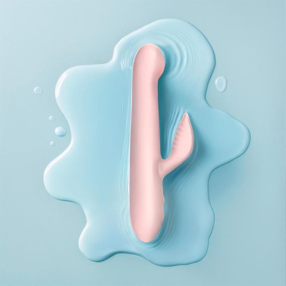 Вібратор-кролик Good Vibes Only - SHAI Thrusting Vibrator Soft Silicone - Pink Sex Aura | Зображення 9