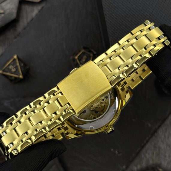 Класичний чоловічий годинник Awarder 025 Sharp Gold-Black | Зображення 3