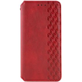 Шкіряний чохол-книжка GETMAN Cubic (PU) для Xiaomi Redmi A5 (Europe version) Червоний