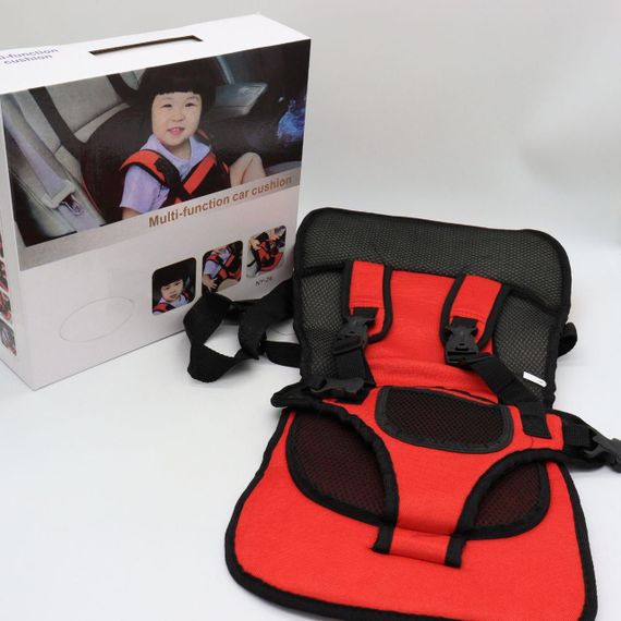 Безкаркасне дитяче автокрісло (9 міс - 4 роки) Multi Function Car Cushion / Автокрісло для дітей / Дитяче сидіння в авто | Зображення 8