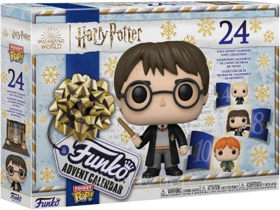 Адвент Календар Гаррі Поттер. Funko Pop! Advent Calendar Harry Potter. Новорічний набір фігурок Фанко Поп | Зображення 2