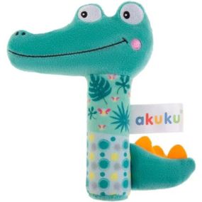 Погремушка Akuku Плюшевый Крокодил (A0644)