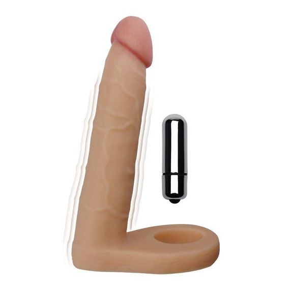 Насадка для подвійного проникнення - The Ultra Soft Double Vibrating 6.25 " | Зображення 4