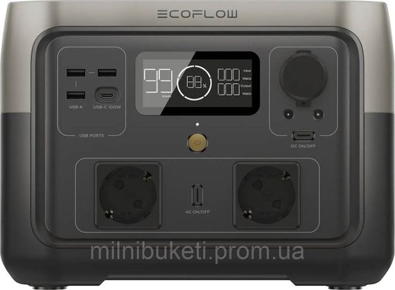 EcoFlow RIVER 2 Max (ZMR610-B-EU) портативна зарядна станція | Зображення 5