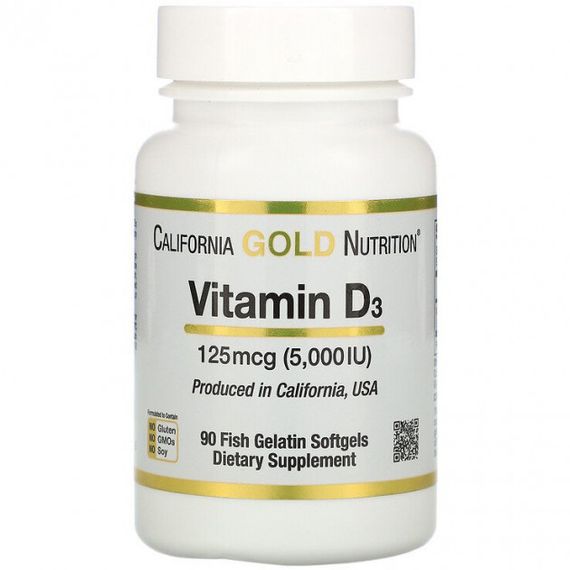 Витамин D3 Vitamin D3 5000 IU 90 soft