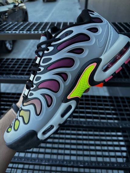 Кросівки Nike Air TN Plus Drift (gray & neon) | Зображення 2