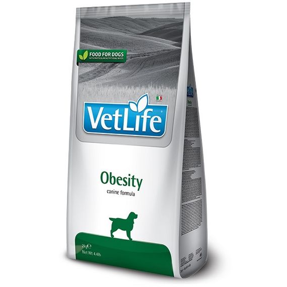 Сухий корм для собак з ожирінням Farmina Vet Life Dog Obesity, 2 кг