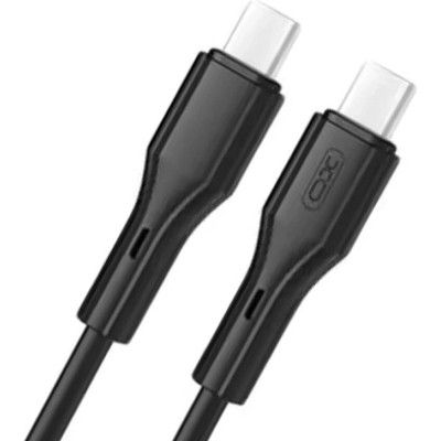 Дата кабель USB-C to USB-C 1.0m NB-Q231B 60W Black XO (NB-Q231B-BK) | Зображення 1