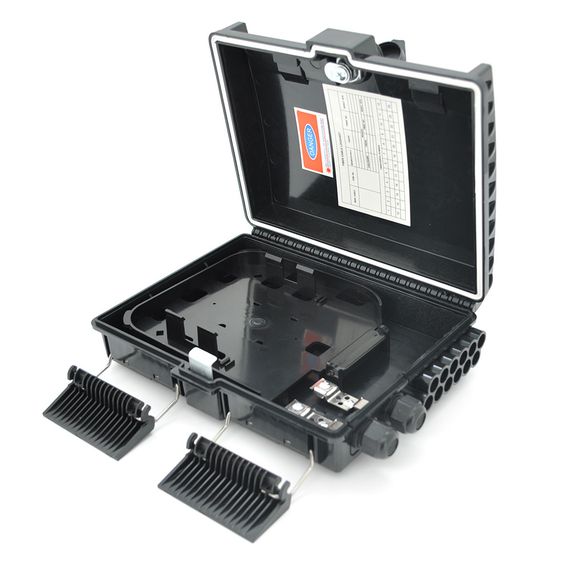Муфта оптическая Merlion ML-OP-F214-PLC, for 8 SC adaptor, материал ABS