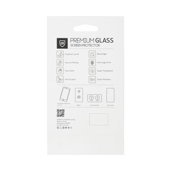 Скло захисне Armorstandart Premium 3D Apple iPhone 8 Plus/7 Plus Black (ARM49288) | Зображення 1