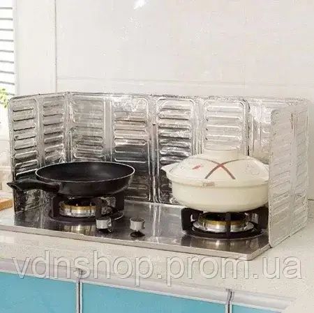 Захисний екран від бризок жиру 84*32,5см для плити на кухню | Зображення 4