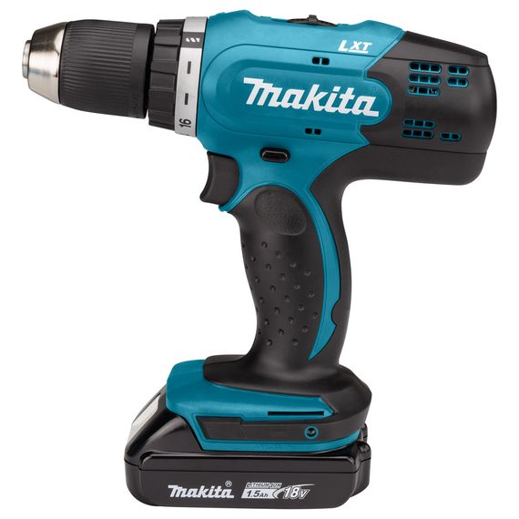 Шурупокрут акумуляторний Makita DDF453BEO1 (42 Нм, 1.5-13 мм, LXT) | Зображення 1