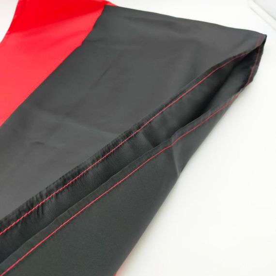 Прапор УПА з нейлону 135х90 см, Червоно-чорний / Український тканинний прапор | Зображення 8