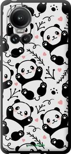 Чохол на Oppo Reno10 Pro Панди "4318b-3109-2448"