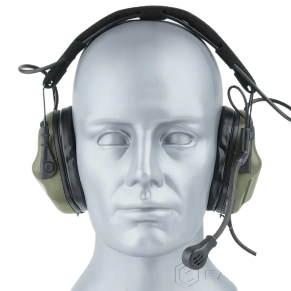 Активні навушники Earmor M32 з гарнітурою олива | Зображення 5
