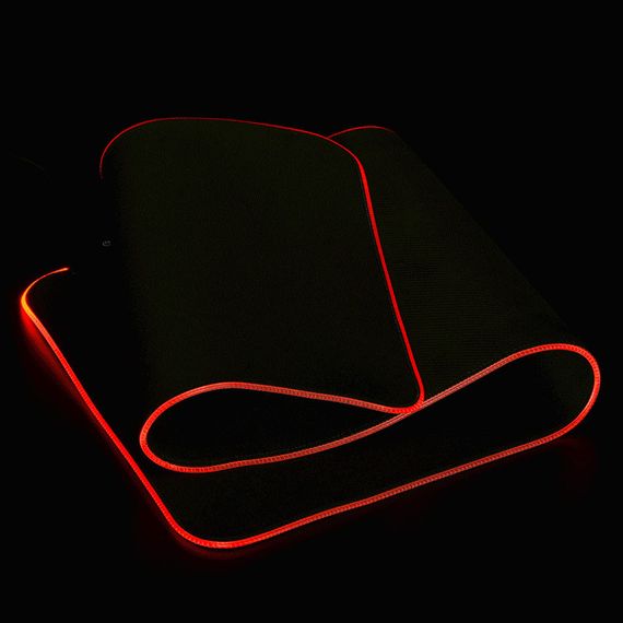 Ігрова поверхня (килимок) STAND JD-S8 з БЗП 15W LED+RGB (780*300*4mm) Black | Зображення 2