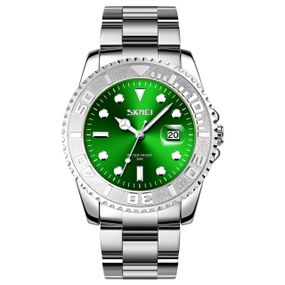 Годинник S2kmei 9295SIGN Silver-Green