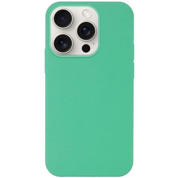 Чехол Silicone Case Full Protective (AA) NO LOGO для Apple iPhone 16 Pro Max (6.9") Зеленый / Spearmint