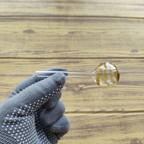 Стеклянная трубка Tigris Oil Orange | Зображення 1