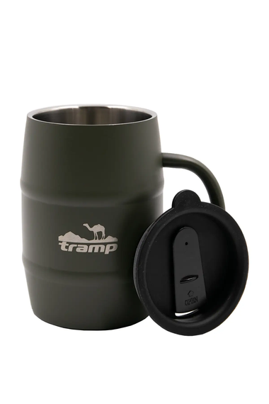Термокружка Tramp 0,5л. с крышкой UTRC-100-olive | Зображення 1