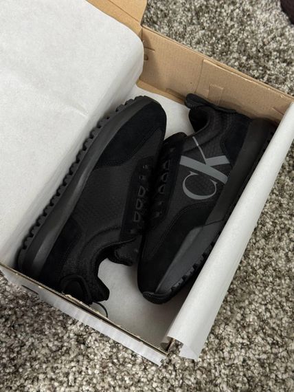 Кросівки чоловічі Ca/lv/in K/lein GTX All Black весна / осінь А4653 | Зображення 4