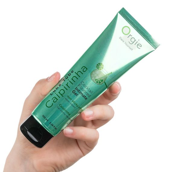 Лубрикант на водной основе Orgie Lube Tube Cocktail Caipirinha, 100 мл, вкус цитрусового коктейля | Зображення 3