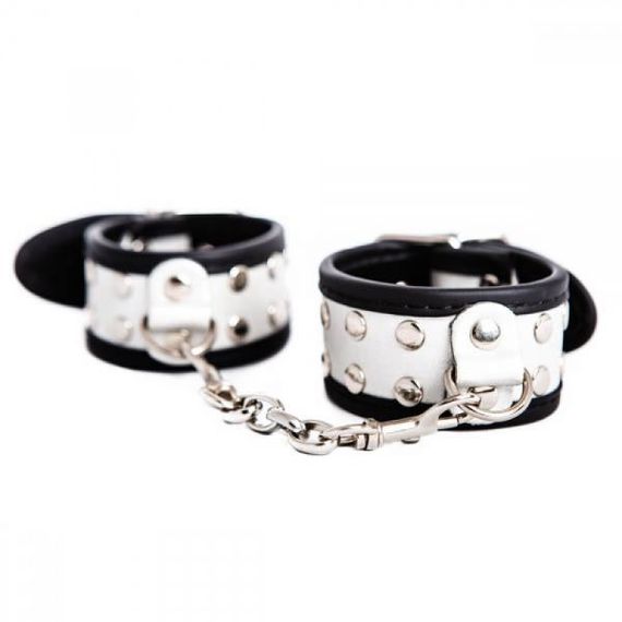 Наручники м'які Hand Cuffs, Silver, Серебристый; чёрный | Зображення 1