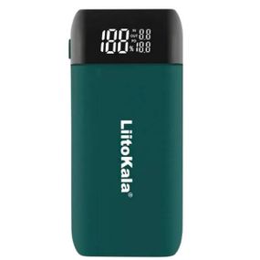 Зарядний пристрій + POWER BANK на 2 акумулятори 18650/21700 з функцією швидкого заряджання LiitoKala Lii-MP2