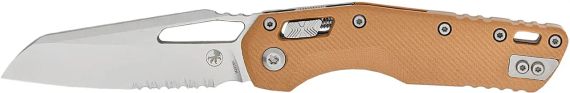 Ніж Microtech MSI Stonewashed PS G10 Tan