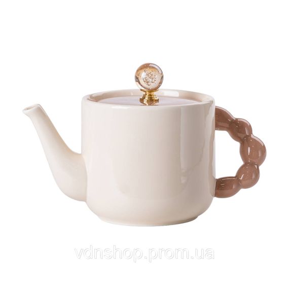 Чайный сервиз на 6 персон с фарфоровой подставкой HP-15-24 | Зображення 1