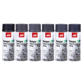 APP Фарба бамперна Bumper Paint Color Spray, 400 мл, антрацит, аерозоль (210407)