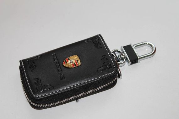Ключниця для авто Шкіра KeyHolder PORSCHE