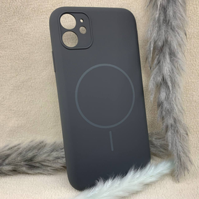 Чохол м'який Iphone 11 MagSafe SoftTouch Протиударний Сірий