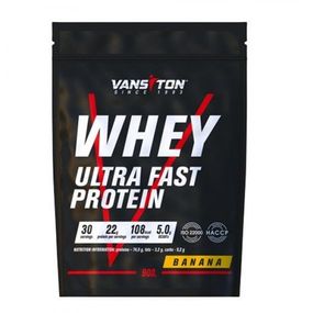 Протеїн Vansiton Whey Ultra Fast Protein 900 g /30 servings/ Banana