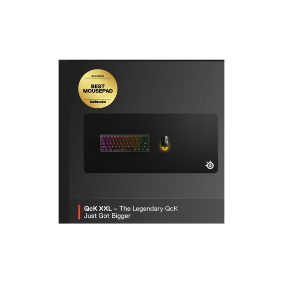 Килимок для мишки SteelSeries Qck XXL Black (63429) | Зображення 3