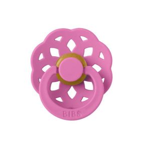 Соска пустушка Bibs 0-6 міс Boheme natural rubber кругла Bubblegum