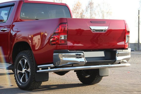 Задня дуга AK005-2 (нерж.) для Toyota Hilux 2015-2024 рр | Зображення 4